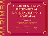 MUSIC OF MUSSERS INTERNATIONAL MARIMBA SYMPHONY ORCHESTRA #3 cover